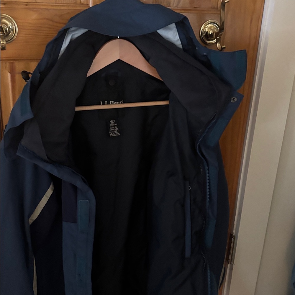 LL bean waterproof shell jacket - Picture 5 of 6